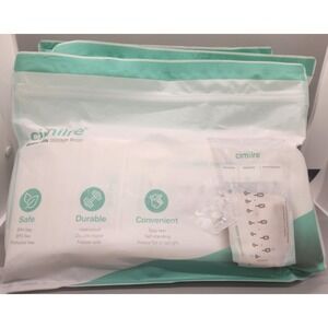 Cimilre  Breast Milk Storage Bags  3 x 100 = 300  7 oz bags